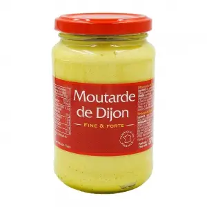 MOUTARDE FORTE DE DIJON POT 370G ORIGINE FRANCE