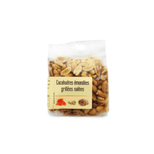 ARACHIDES BLANCHES GRILLÉES SALÉES,PAQUET 200G