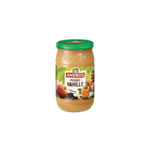 COMPOTE POMME VANILLE ANDROS 750 G