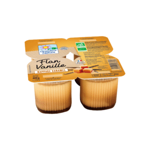 FLAN SAVEUR VANILLE NAPPÉ CARAMEL