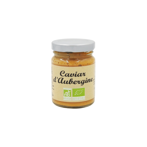 CAVIAR D'AUBERGINES BIO POT 90G BIO