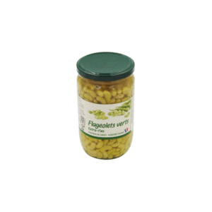 FLAGEOLETS VERTS EXTRA FINS FRANCE BOCAL 420G