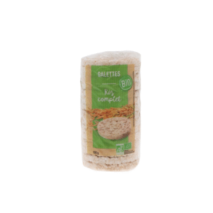 GALETTES DE RIZ BIO , PAQUET 100G