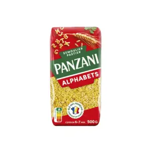 PATE ALPHABET PANZANI