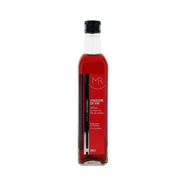 VINAIGRE DE VIN ROUGE BIO , BOUTEILLE 50CL