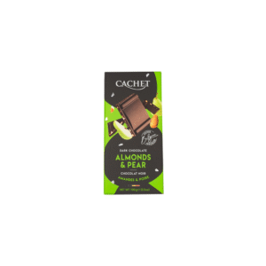 CHOCOLAT NOIR POIRE AMANDE 100G