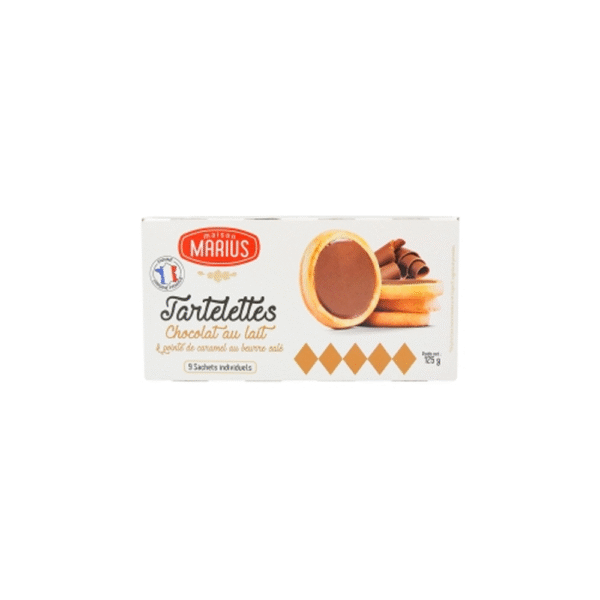 TARTELETTES CHOCOLAT AU LAIT 125G