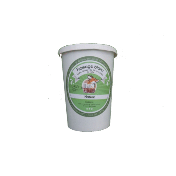 YAOURT NATURE Régal de Renard 125G