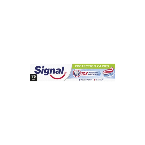 DENTIFRICE SIGNAL PROTECTION CARIES