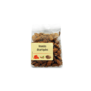 AMANDES DÉCORTIQUÉES , PAQUET 200G ORIGINE FRANCE 200 G