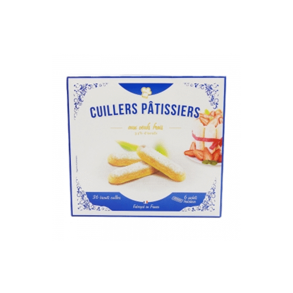BISCUITS À LA CUILLÈRE AUX OEUFS FRAIS PAQUET 300G FABRIQUÉ EN FRANCE 300 G