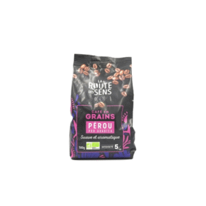 CAFÉ GRAINS BIO ORIGINE PÉROU PQT250G BIO 250 G