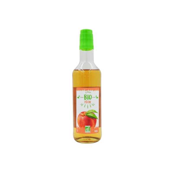 SIROP DE PÊCHE BIO FRANCE BOUTEILLE 50CL
