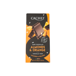 CHOCOLAT NOIR ORANGE & AMANDES, TABLETTE 100G OKAKAO 100 G