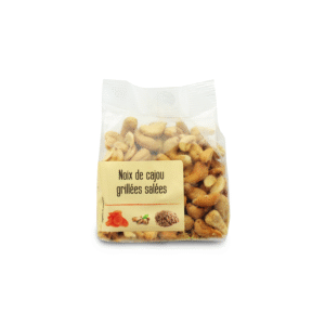 NOIX DE CAJOU GRILLÉES SALÉES, PAQUET 200G