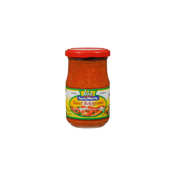 SAUCE BOLOGNAISE BIO POT 190G L.MARTIN