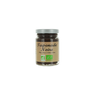 TAPENADE NOIRE BIO, POT 90G