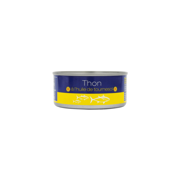 THON ENTIER HUILE TOURNESOL 1/5 CONSERVE PNE 104G