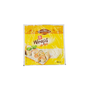 TORTILLAS WRAP 25CM PAQUET 490G CAMARILLO