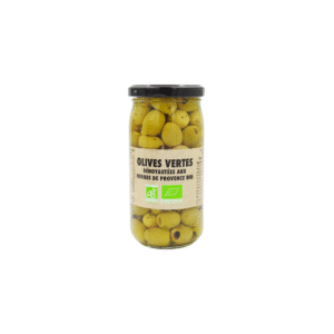 OLIVES VERTES DENOYAUTEES BIO 160G