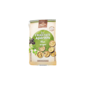 CROQUANTS APERITIFS OLIVES ORIGAN 100G