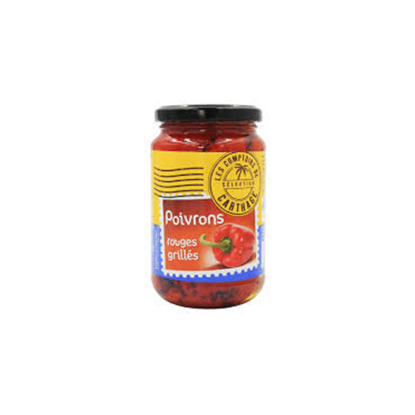 POIVRONS ROUGES GRILLES 220G