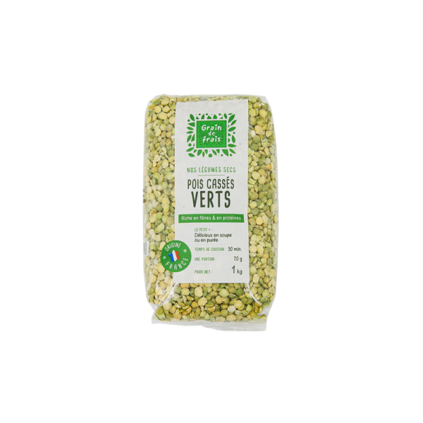 POIS CASSES VERTS 1 KG