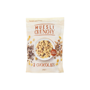 MUESLI CROUSTILLANT AUX 2 CHOCOLATS 450G