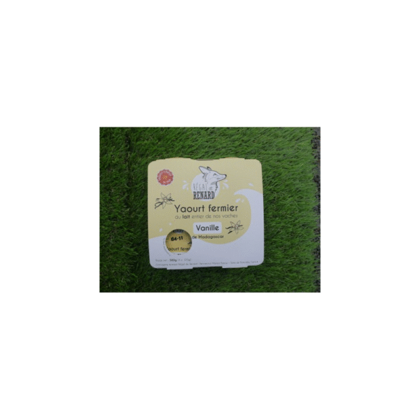 YAOURT BRASSE VANILLE Régal de Renard 125g