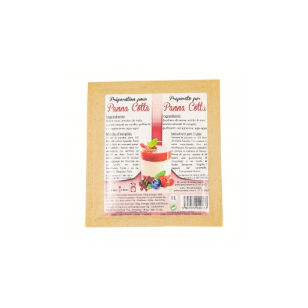 PANNA COTTA, SACHET 40G SUCRÉ DOLCE