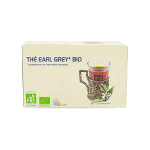 THÉ EARL GREY BIO BOÎTE 20 SACHETS BIO