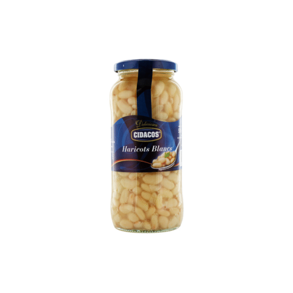 HARICOTS BLANCS, BOCAL 400G CIDACOS