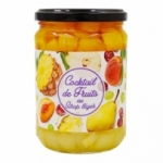 COCKTAIL DE FRUITS AU SIROP LÉGER POT PNE 360G ORIGINE FRANCE 360 G