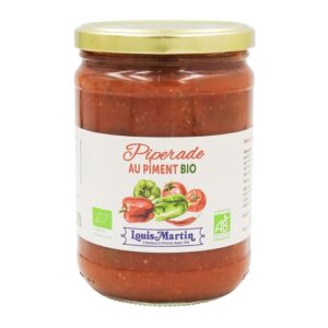 PIPERADE AU PIMENT BIO LOUIS MARTIN 520G FRANCE