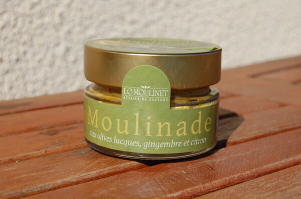 MOULINADE OLIVES LUCQUES GINGEMBRE ET CITRON LO MOULINET