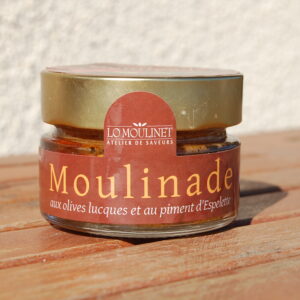 MOULINADE OLIVES LUCQUES ET AU PIMENT D'ESPELETTE LO MOULINET