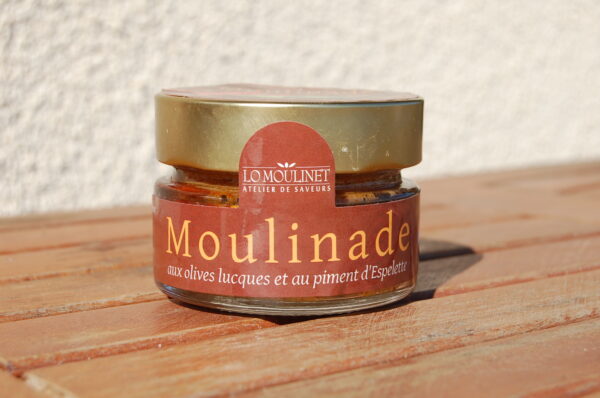 MOULINADE OLIVES LUCQUES ET AU PIMENT D'ESPELETTE LO MOULINET
